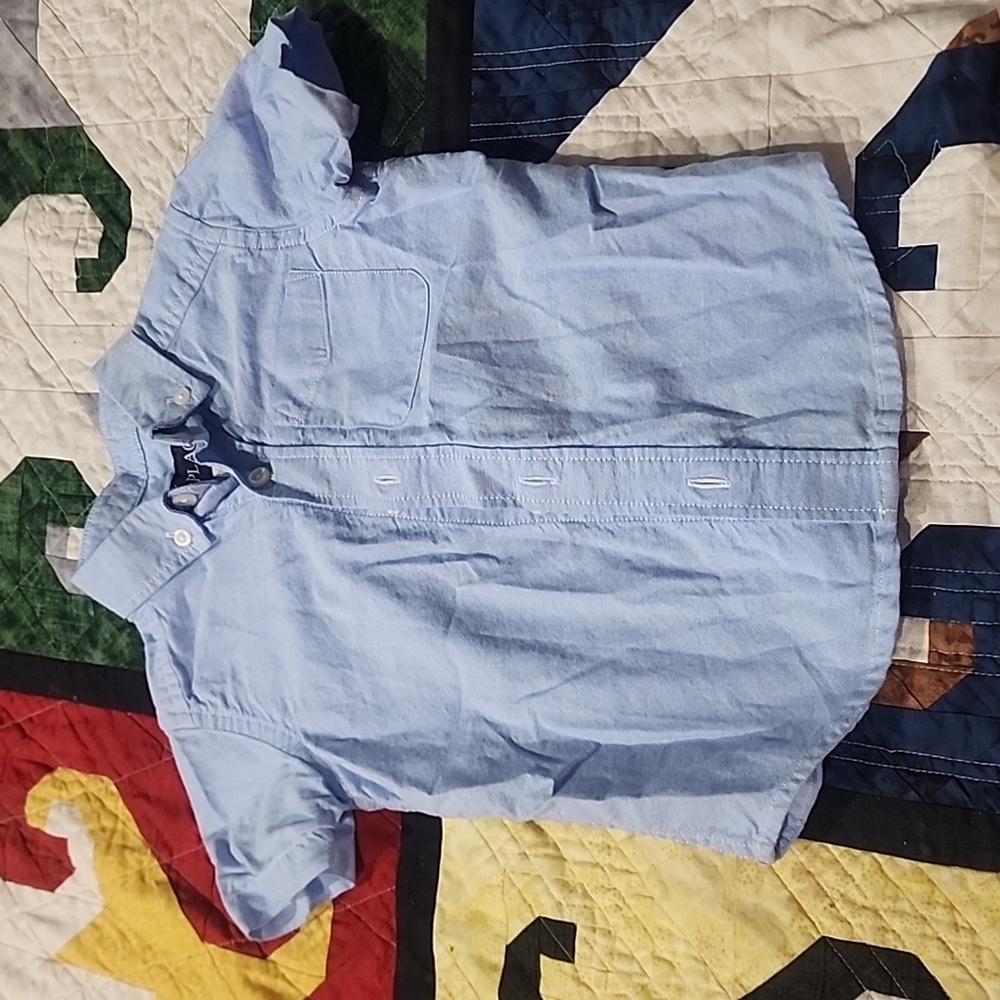 Childrens place denim style button up